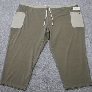 Universal Thread Joggers Pants NWT Mens 4XL XXXXL Green Drawstring w/ 24" inseam